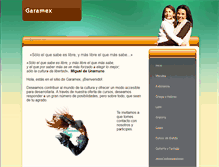 Tablet Screenshot of garamex.com